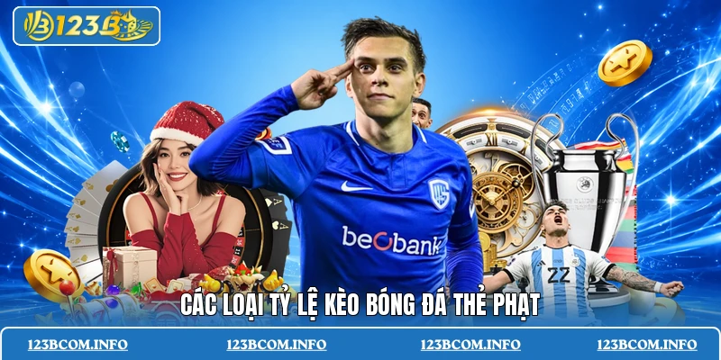 Các loại tỷ lệ kèo bóng đá thẻ phạt