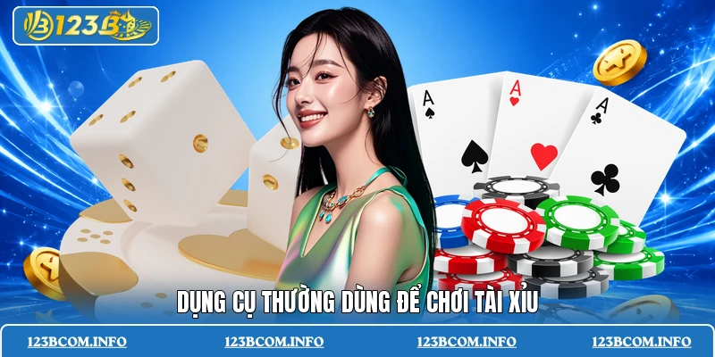 Dụng cụ thường dùng để chơi tài xỉu