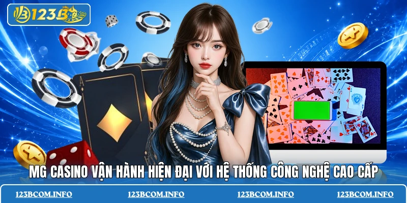 MG Casino vận hành hiện đại với hệ thống công nghệ cao cấp