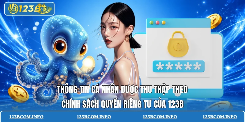 Thông tin cá nhân được thu thập theo chính sách quyền riêng tư của 123B