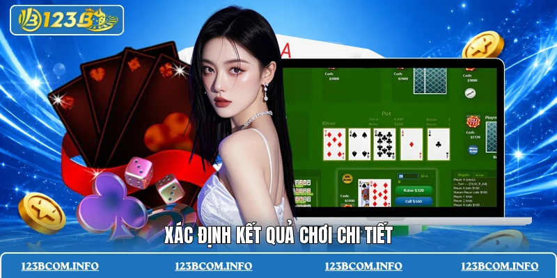 Xác định kết quả chơi chi tiết